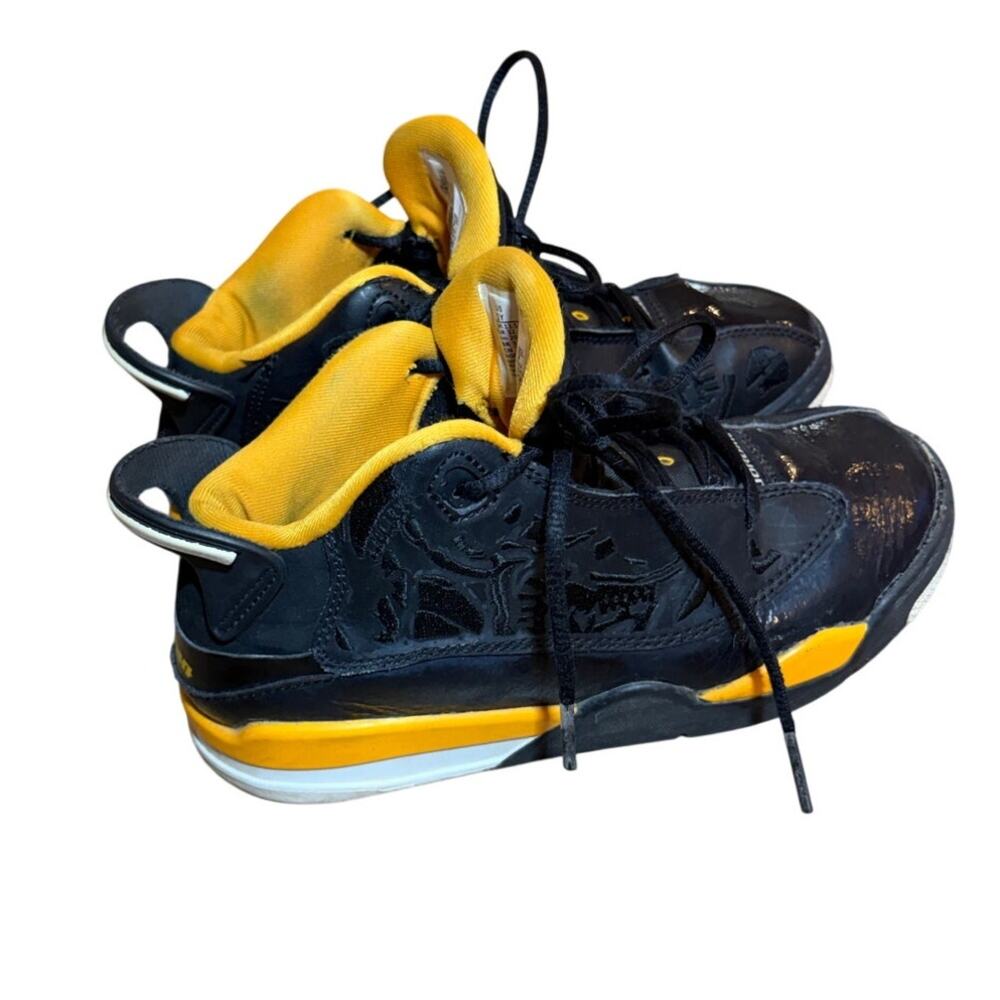 Nike Air Jordan Dub Zero Black/Taxi DV1359017 Basketball‎ Sneakers Shoes Kid 1Y